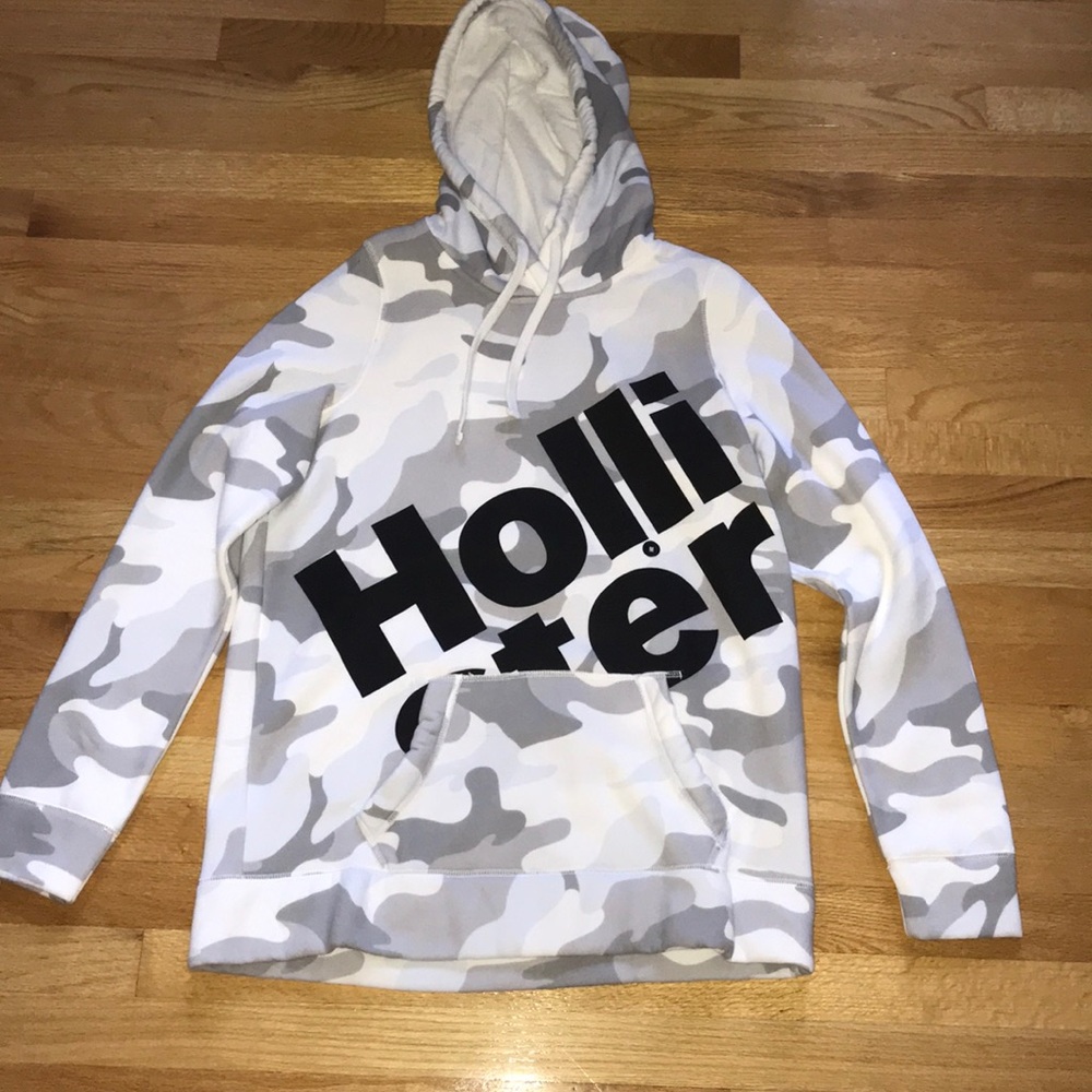 Camouflage Hollister Sweatshirt NEW WITH TAGS